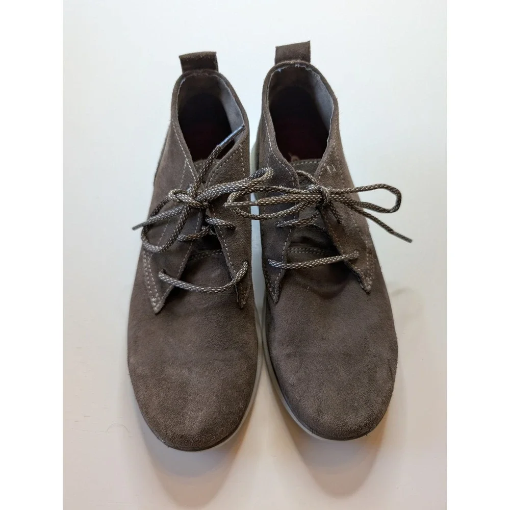 Eddie Bauer Cloudline Womens 9 Brown Suede Chukka Desert Ankle‎ Boots 0119-762